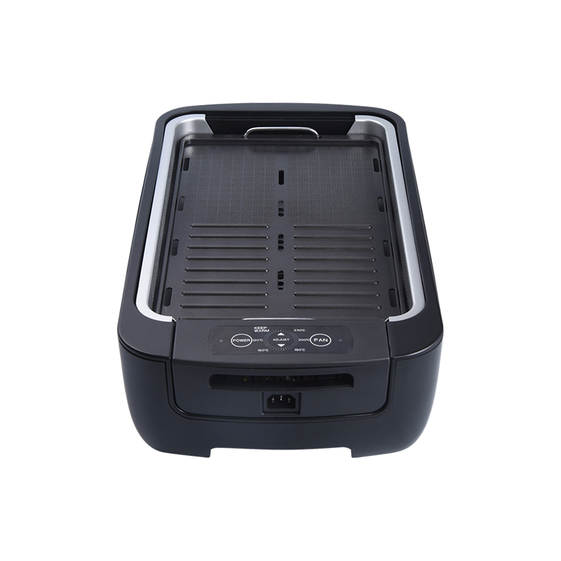 ধোঁয়াবিহীন সিরিজ: WT-ISG802 বৈদ্যুতিক ধোঁয়াবিহীন BBQ গ্রিল প্যান টেম্প কন্ট্রোল সহ